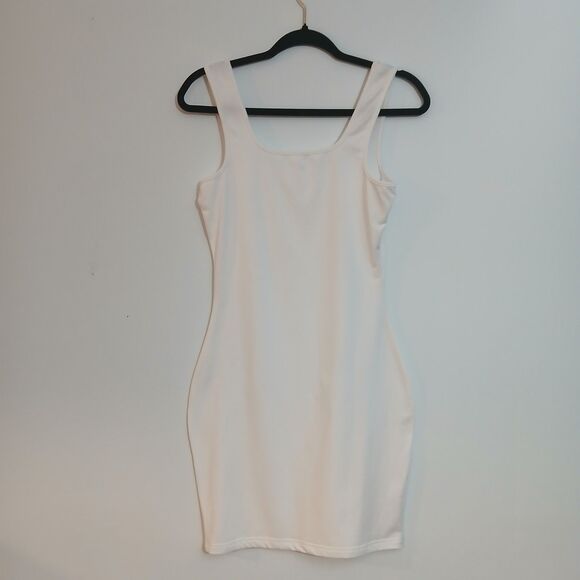 White Bodycon Mini Dress - Picture 6 of 9